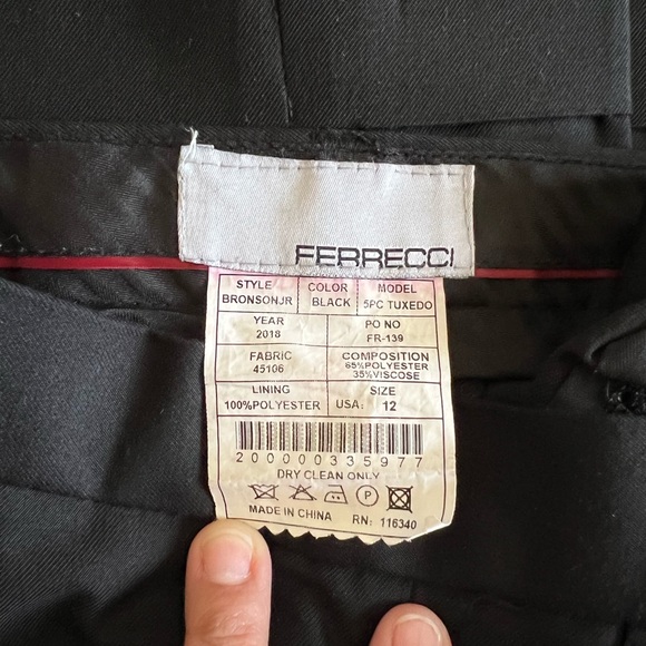 Boys Black Suit - Picture 6 of 7